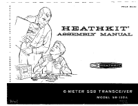 Heathkit SB-110A-6-Meter-SSB-Transceiver-Assembly - Manual 